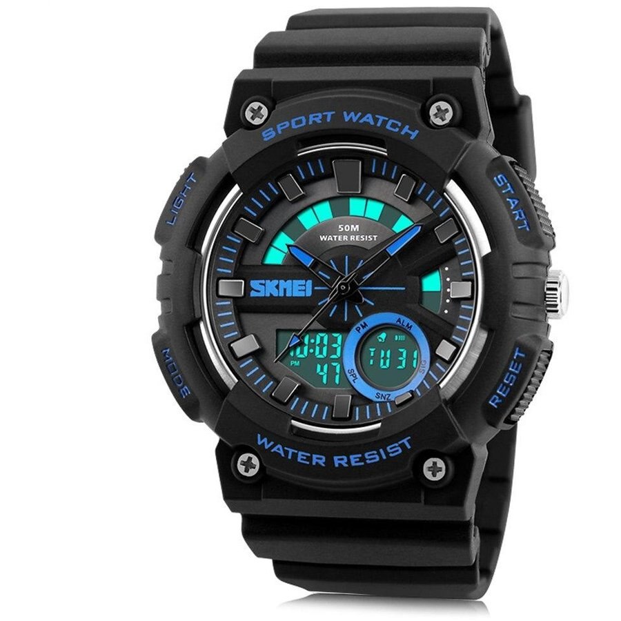 Ceas barbatesc Quartz Skmei casual, sport S1235, curea silicon