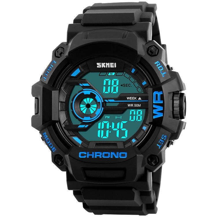 Ceas barbatesc Quartz Skmei casual, sport S1233, curea silicon