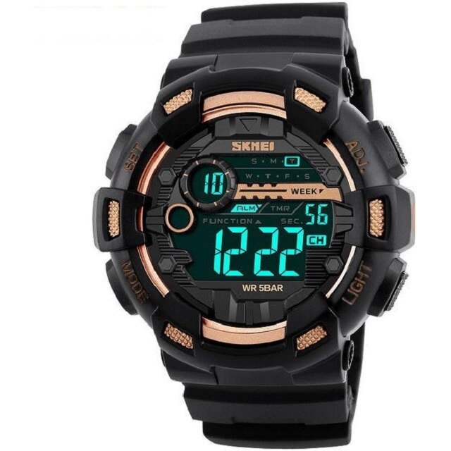 Ceas barbatesc Quartz Skmei casual, sport S1243, curea silicon