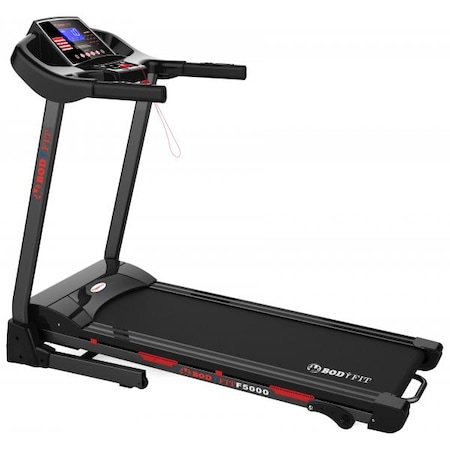 Banda de alergat electrica BodyFit F5000, motor 2.0 CP, greutate suportata 120 kg, viteza pana la 12 km/h