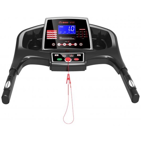 Banda de alergat electrica BodyFit F5000, motor 2.0 CP, greutate suportata 120 kg, viteza pana la 12 km/h