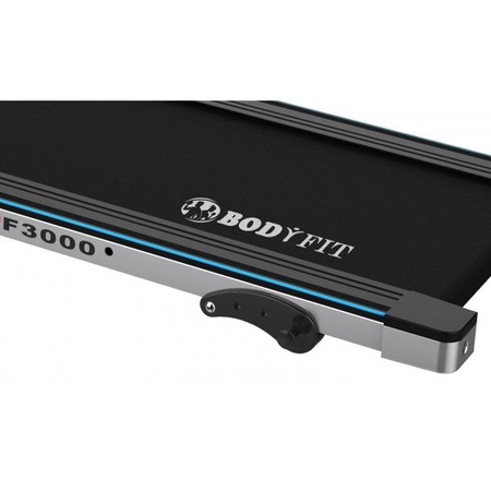 Banda de alergat electrica BodyFit F3000, motor 1.5 CP, viteza pana la 12 km/h, display multifucntional