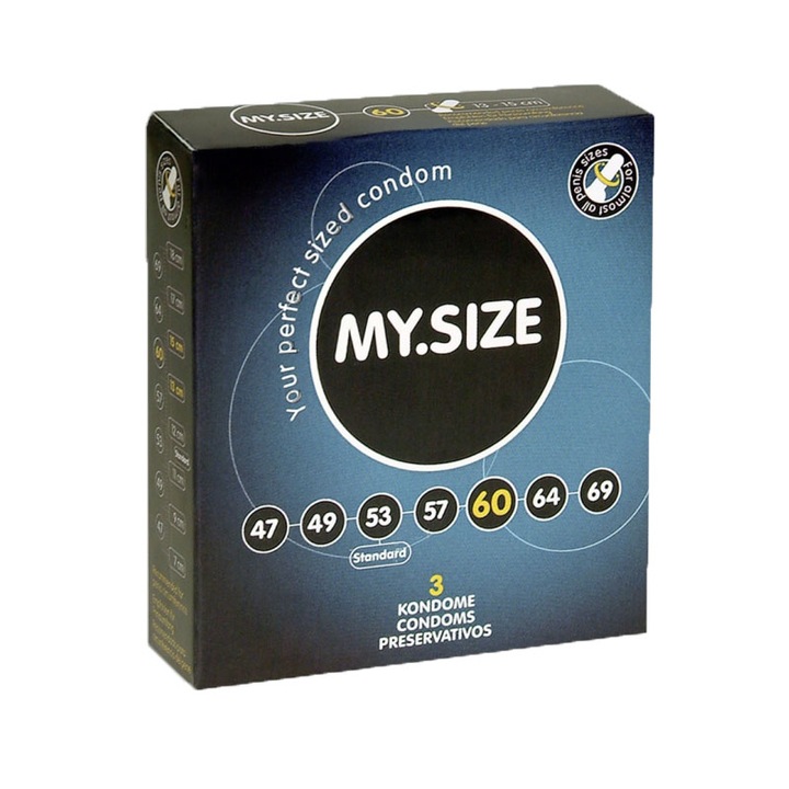 Prezervative My Size 60mm 3buc