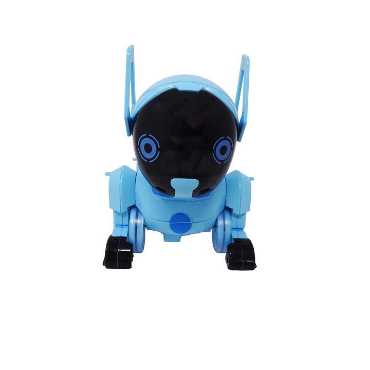 Catel Robot cu telecomanda Ceas, Albastru