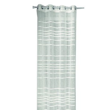 Draperie cu inele Gino alb 245x135 Draperie cu inele Gino alb 245x135