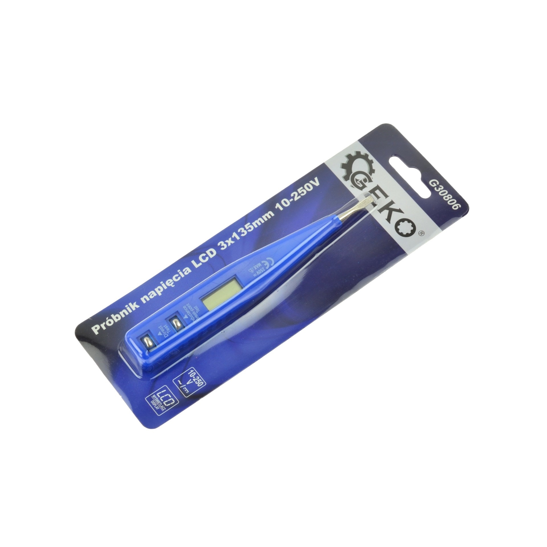 Creion de tensiune LCD 3x135mm 10-250V (20/25/500) G30806