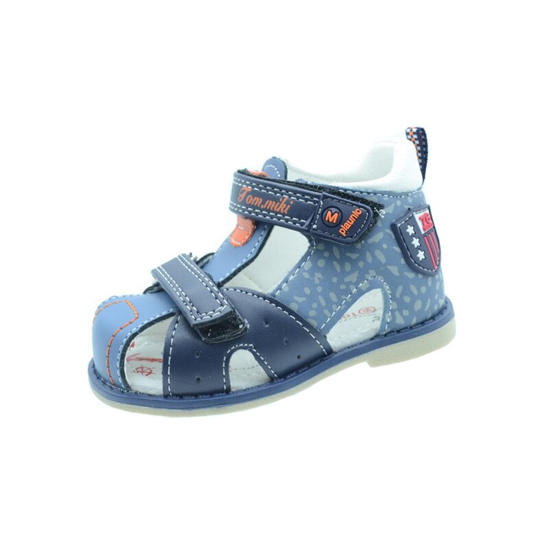 Sandale ortopedice baietei Tom Miki B-3164-B, Multicolor, 21