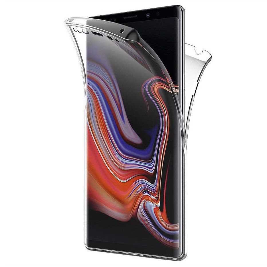 Husa Samsung Galaxy Note 9, MyStyle® FullBody ultra slim TPU , fata - spate transparenta