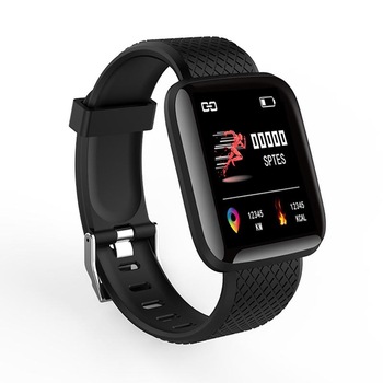 Bratara fitness PYRAMID® ID116 Pro, color, 1.3 inch, ip67, multi sport, puls, tensiune, notificari, control camera foto, negru Bratara fitness PYRAMID® ID116 Pro, color, 1.3 inch, ip67, multi sport, puls, tensiune, notificari, control camera foto, negru