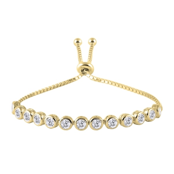 Bratara BeSpecial, BTU0104, Argint, Lungime 22 cm, Zirconiu