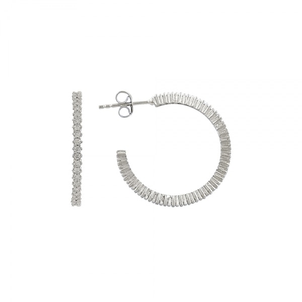 Cercei BeSpecial, ETU0058, Argint, 2,5 x 2 mm, Zirconiu