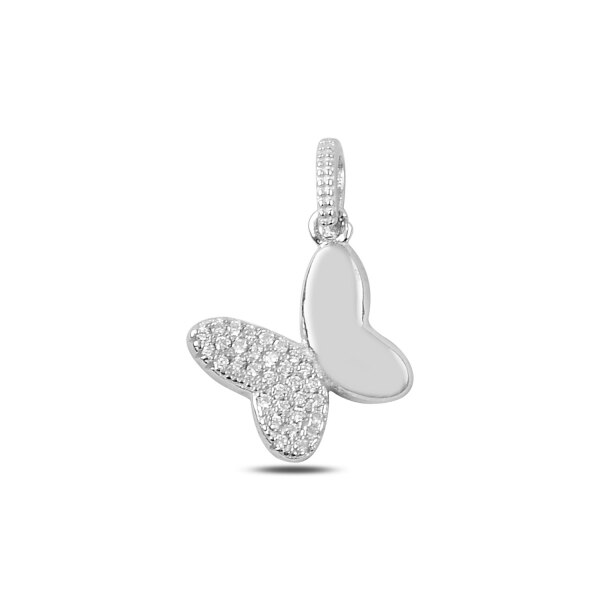 Pandantiv argint 925 fluturas cu zirconii albe - Be Nature PTU0007