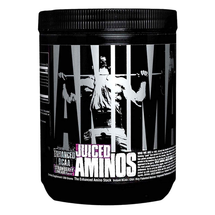 Аминокиселини Universal Animal juiced, 30 Порции, Ягодова лимонада