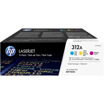 Toner HP 312A, Tri Pack, C/M/Y Toner HP 312A, Tri Pack, C/M/Y