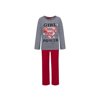 Pijama, Super girl, gri Pijama, Super girl, gri
