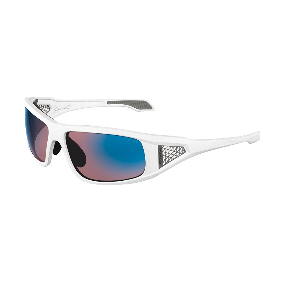 Ochelari de soare Sport Bolle Diablo, Alb lucios/ Rose Blue