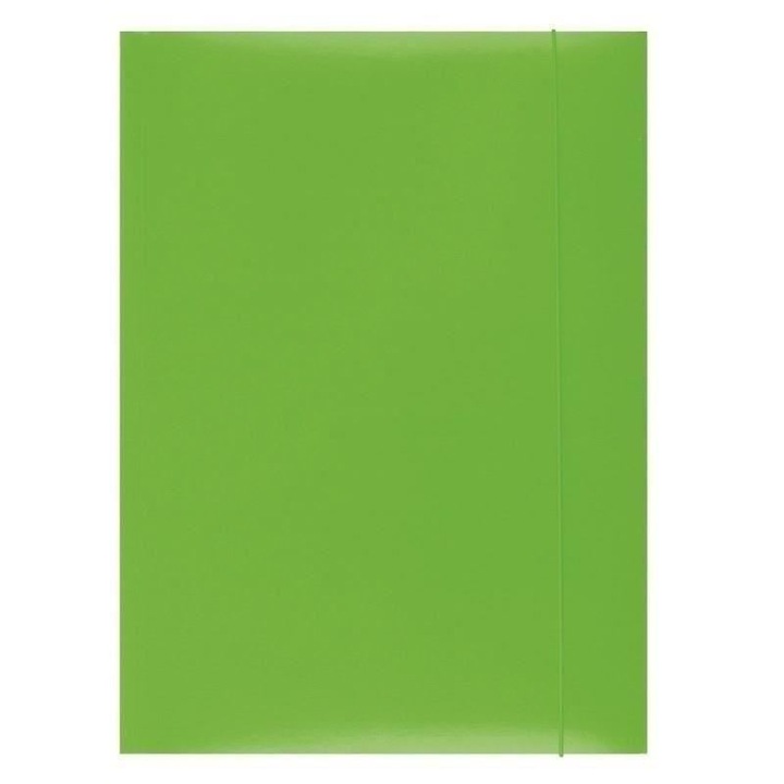 Műanyag karton térkép rugalmas, 300gsm, irodai termékek - zöld