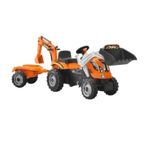 Tractor cu pedale si cupa de excavator, +3 ani eMAG.ro