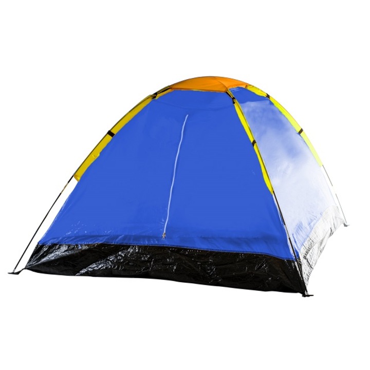 Cort camping 300x 300x 180cm ,pentru 4 persoane, rezistent la apa