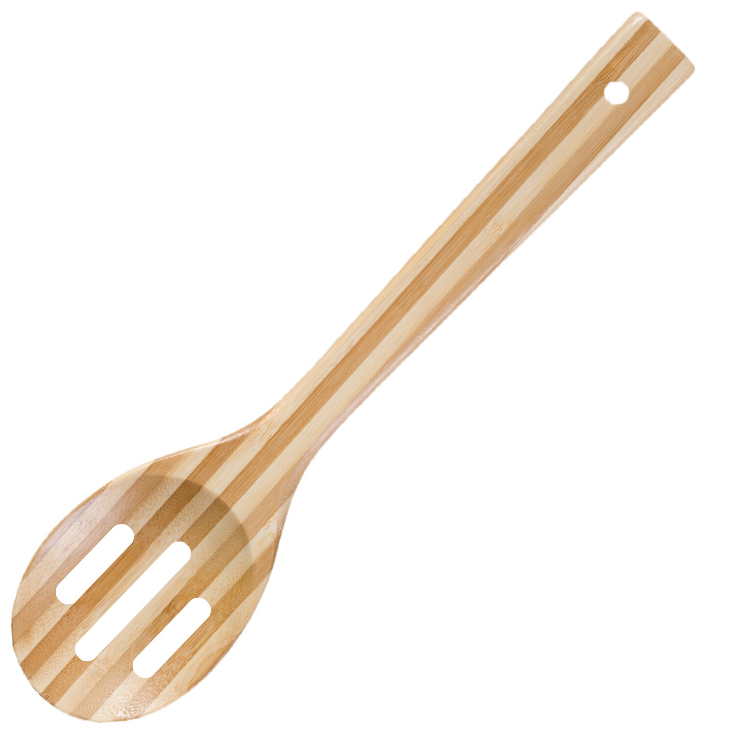 Lingura bambus perforata Gemma, 30x7 cm, 2 culori