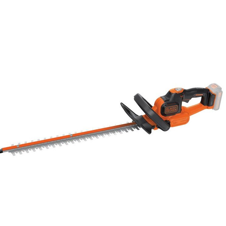 Foarfeca electrica de tuns gardul viu 18V, Black+Decker (fara acumulator si incarcator)