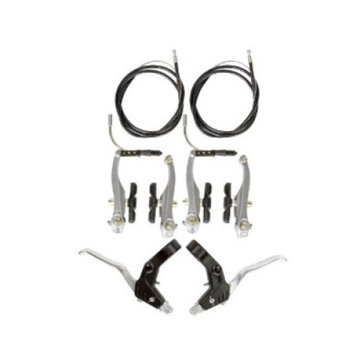 Teljes készlet V-fék - alumínium fékkarok