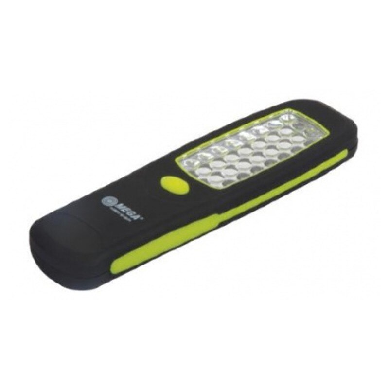 Lanterna magnetica cu carlig Mega, 24 x LED, 3 x AA, 210 mm