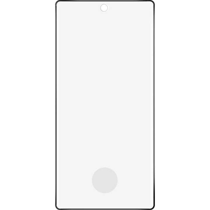 Folie de protectie Eiger Sticla Curbata 3D pentru Galaxy Note 10, Clear Black