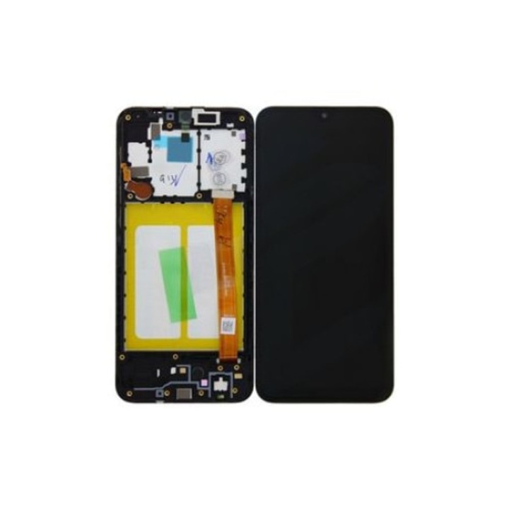 Display, ecran Samsung A202, Negru/Black, Original 100%, Service Pack Samsung, ansamblu complet