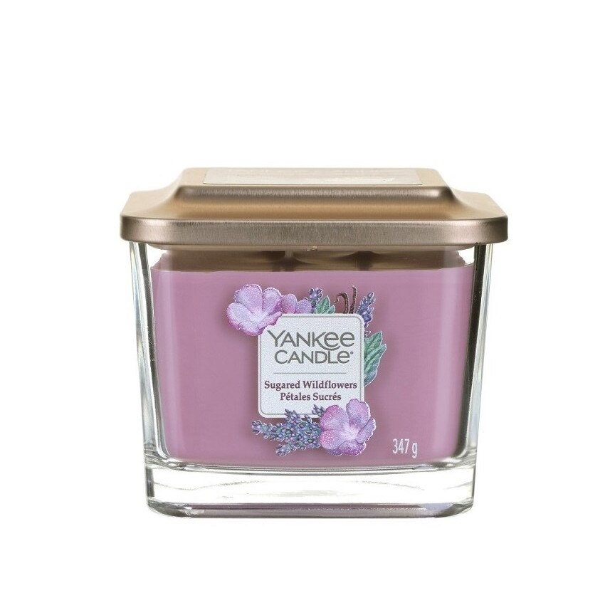 Lumanare Parfumata Elevation Collection Borcan Mediu Sugared Wildflowers, Yankee Candle