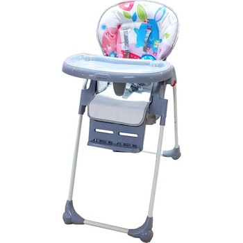 Scaun de masa pentru copii si bebe Baby Care™ CC reglabil in 3 trepte,pliabil, centura de siguranta, sezut comfortabil, masuta detasabila, pozitie somn, cosulet de depozitare, model Happy Friends, Gri Scaun de masa pentru copii si bebe Baby Care™ CC reglabil in 3 trepte,pliabil, centura de siguranta, sezut comfortabil, masuta detasabila, pozitie somn, cosulet de depozitare, model Happy Friends, Gri