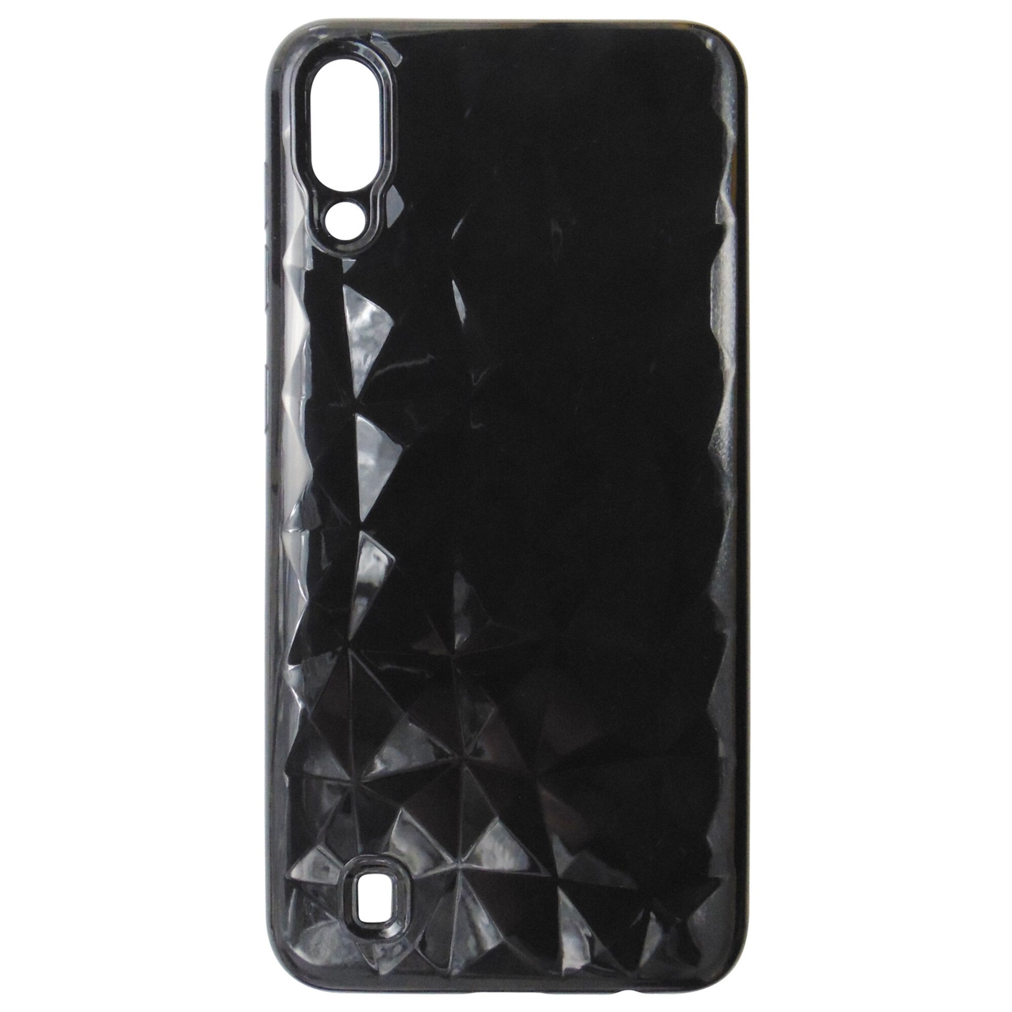 Husa silicon ultraslim Forcell Prism neagra pentru Samsung Galaxy A10 (SM-A105F), Galaxy M10 (SM-M105F)