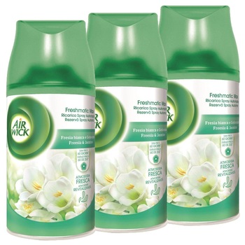 Pachet 3x Rezerva Air Wick Frezie si Iasomie, 250ml Pachet 3x Rezerva Air Wick Frezie si Iasomie, 250ml