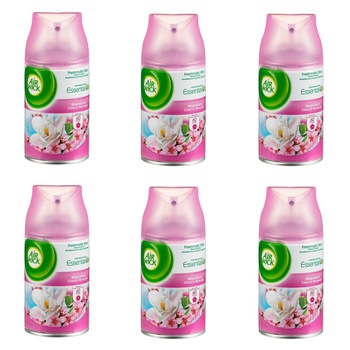 Pachet 6x Rezerva Air Wick Magnolia & Cherry Blossom, 250ml Pachet 6x Rezerva Air Wick Magnolia & Cherry Blossom, 250ml