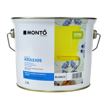 Email lucios pentru faianta si rosturi, MONTO SPANIA, alb, 2,5l Email lucios pentru faianta si rosturi, MONTO SPANIA, alb, 2,5l