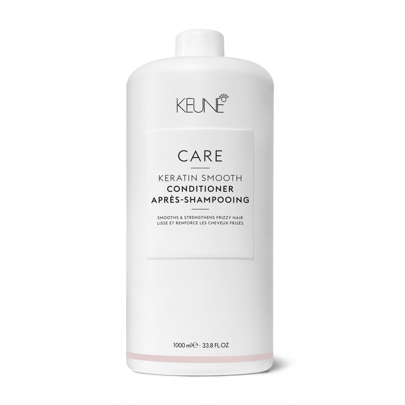 Balsam cu cheratina pentru disciplinare si fortifiere profunda Keune Care Keratin Smooth, 1000 ml