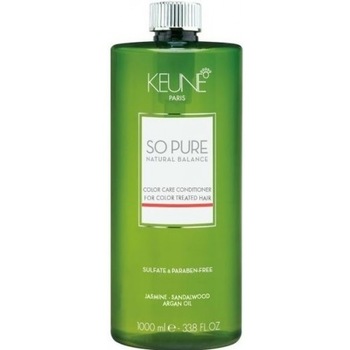 Balsam tratament pentru ingrijirea parului colorat fara sulfati si parabeni Keune So Pure Color Care, 1000ml Balsam tratament pentru ingrijirea parului colorat fara sulfati si parabeni Keune So Pure Color Care, 1000ml