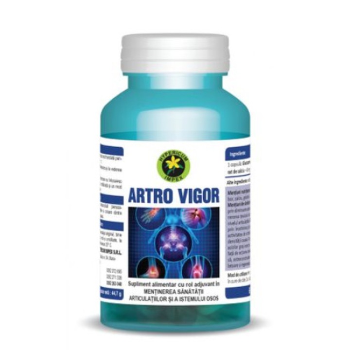 Capsule Artro vigor 60 cps Hypericum Impex