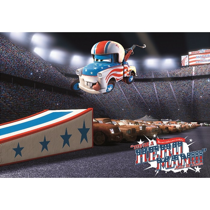 Fototapet Cars copii Consalnet 814P8 Alb/Albastru 368 X 254cm ( LxI )