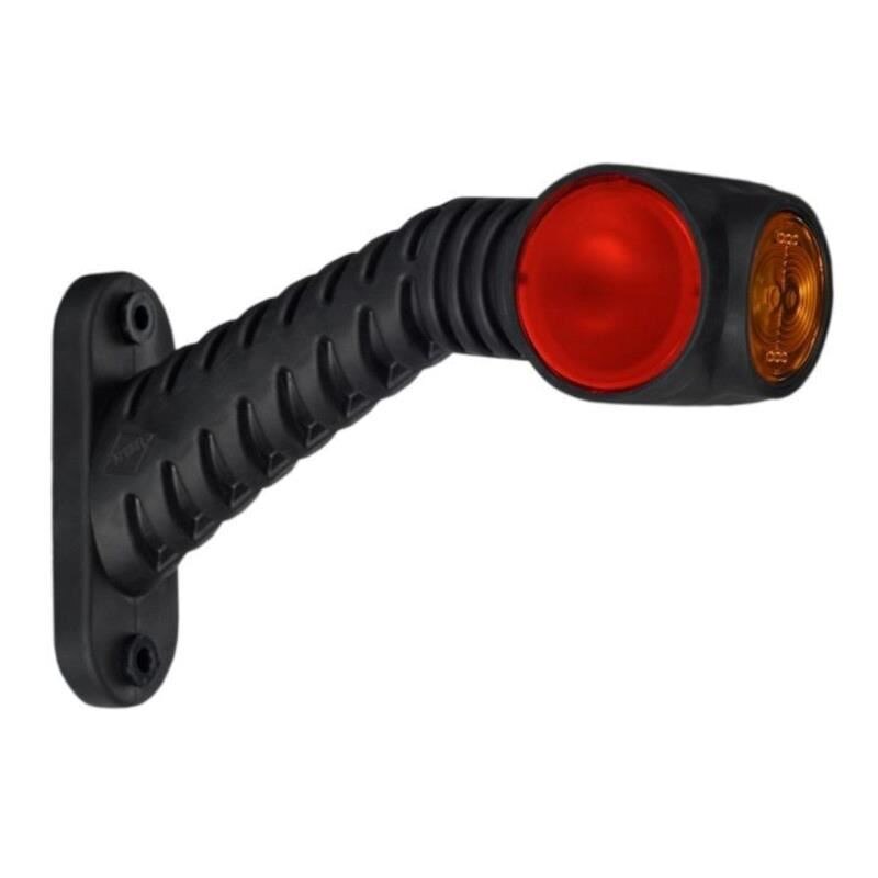 Lampa gabarit cu brat oblic 45°, 175mm, LED, 3 functii, dreapta, LD 2030 Horpol