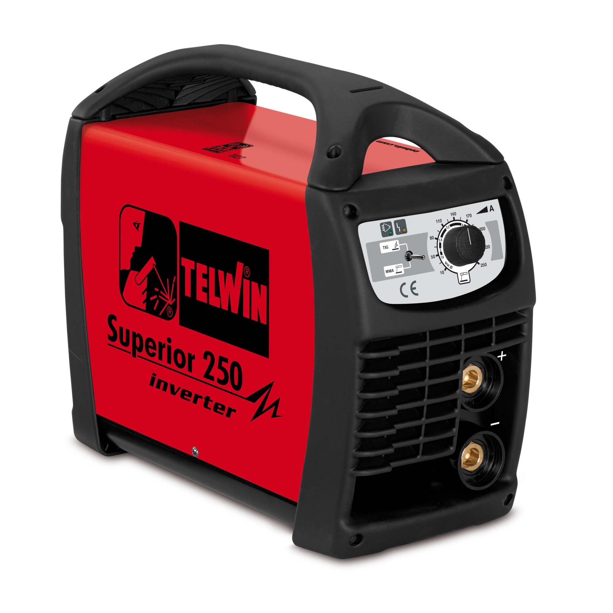Thicken heal Highland Telwin Superior 250 - Invertor sudura profesional 380V, 250 A, electrod 1,6  - 5 mm - eMAG.ro