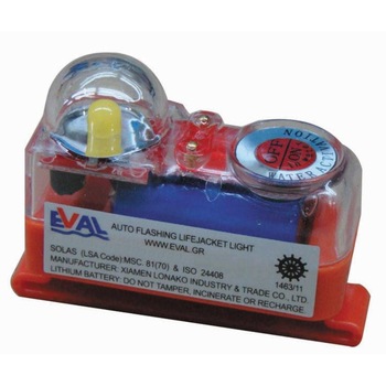 Lumina automata pentru vesta de salvare / costum supravietuire (neopren), LED, SOLAS Lumina automata pentru vesta de salvare / costum supravietuire (neopren), LED, SOLAS