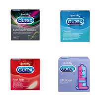 pachet prezervative durex b close 3 bucset  prezervative durex feel thin 3 bucset  prezervative durex clasic 3 bucset prezervative durex extended pleasure 3 bucset imagen 6_0_
0