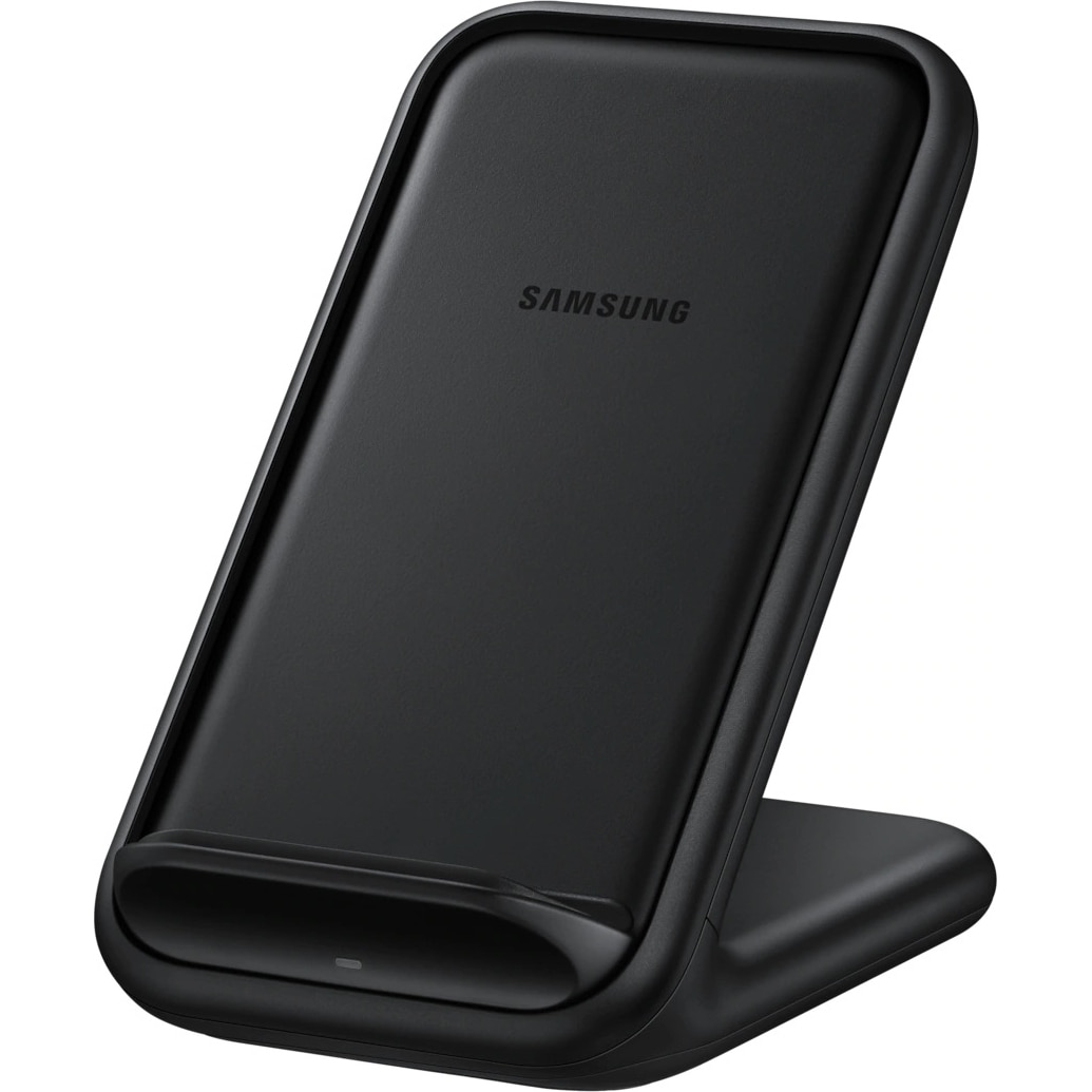 garlic T Fold Incarcator wireless Samsung 15W, Black - eMAG.ro