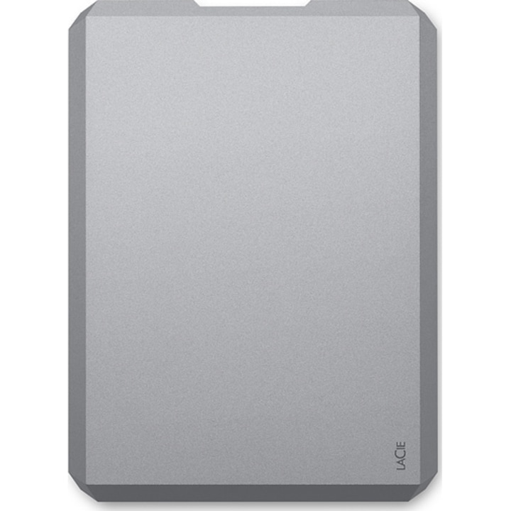 Външен хард диск LaCie Mobile Drive 5TB, 2.5", USB 3.1 Type-C, Сив