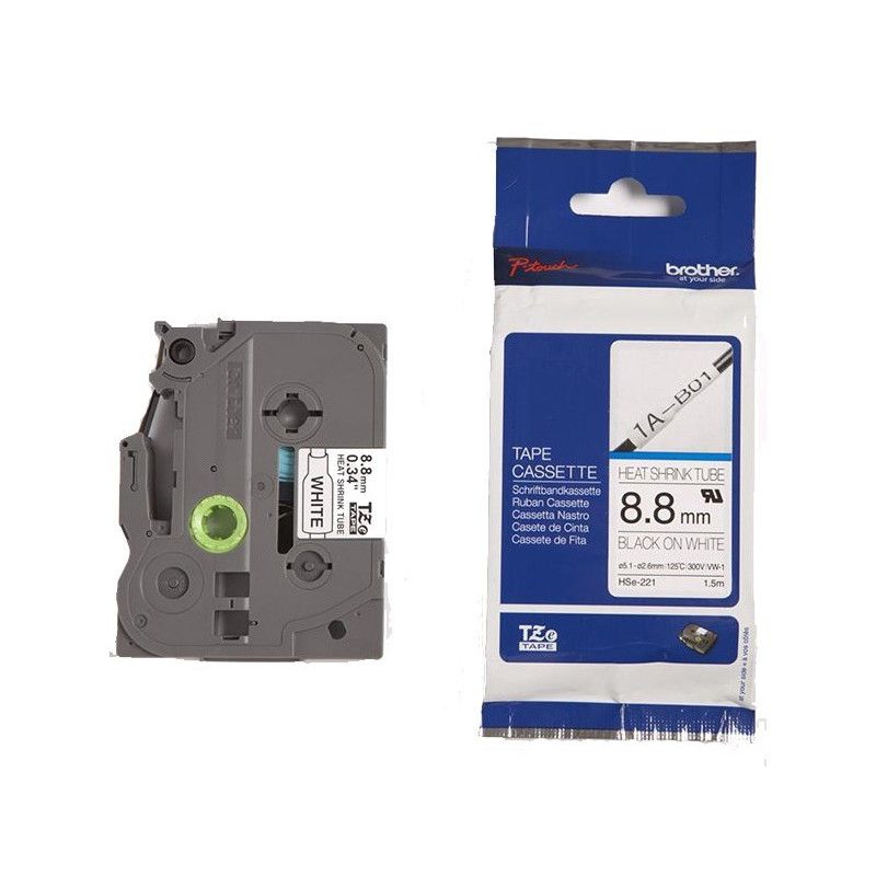 Banda Termocontractibila 8.8mm x 1.5m Brother HSE221