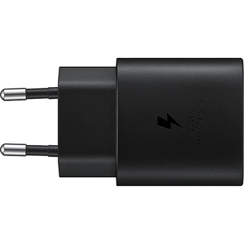 Incarcator Samsung Super Fast Charging (Max. 25W), C to C Cable, Black Incarcator Samsung Super Fast Charging (Max. 25W), C to C Cable, Black