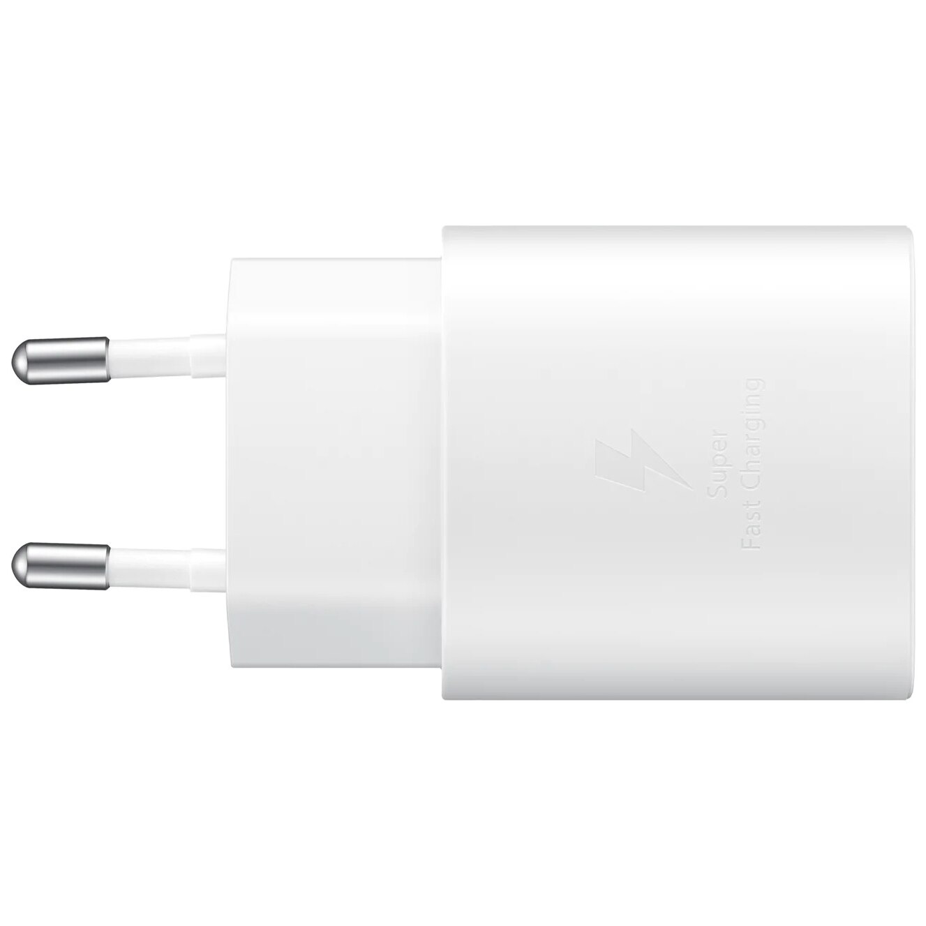 Incarcator Samsung Super Fast Charging (Max. 25W), C to C Cable, White