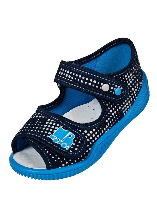 Sandale, Stas bluemarin cu buline