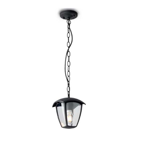Lampa de tavan, Optonica, E27, Putere maxima 60W, Negru
